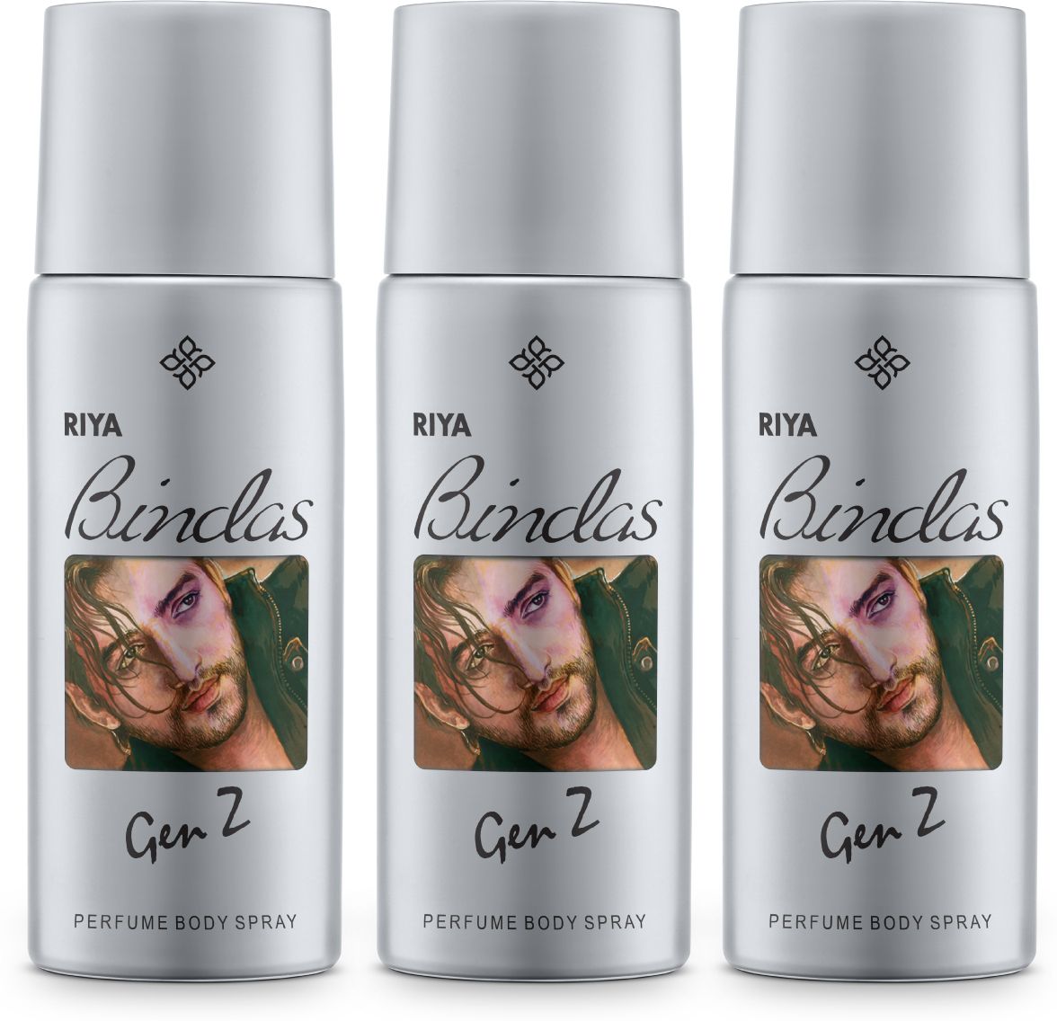 riya BINDAS Grey Deodorant |150 ML Each Deo | Body Spray For Men - Pack of 3 Deodorant Spray - For Men-picture-13