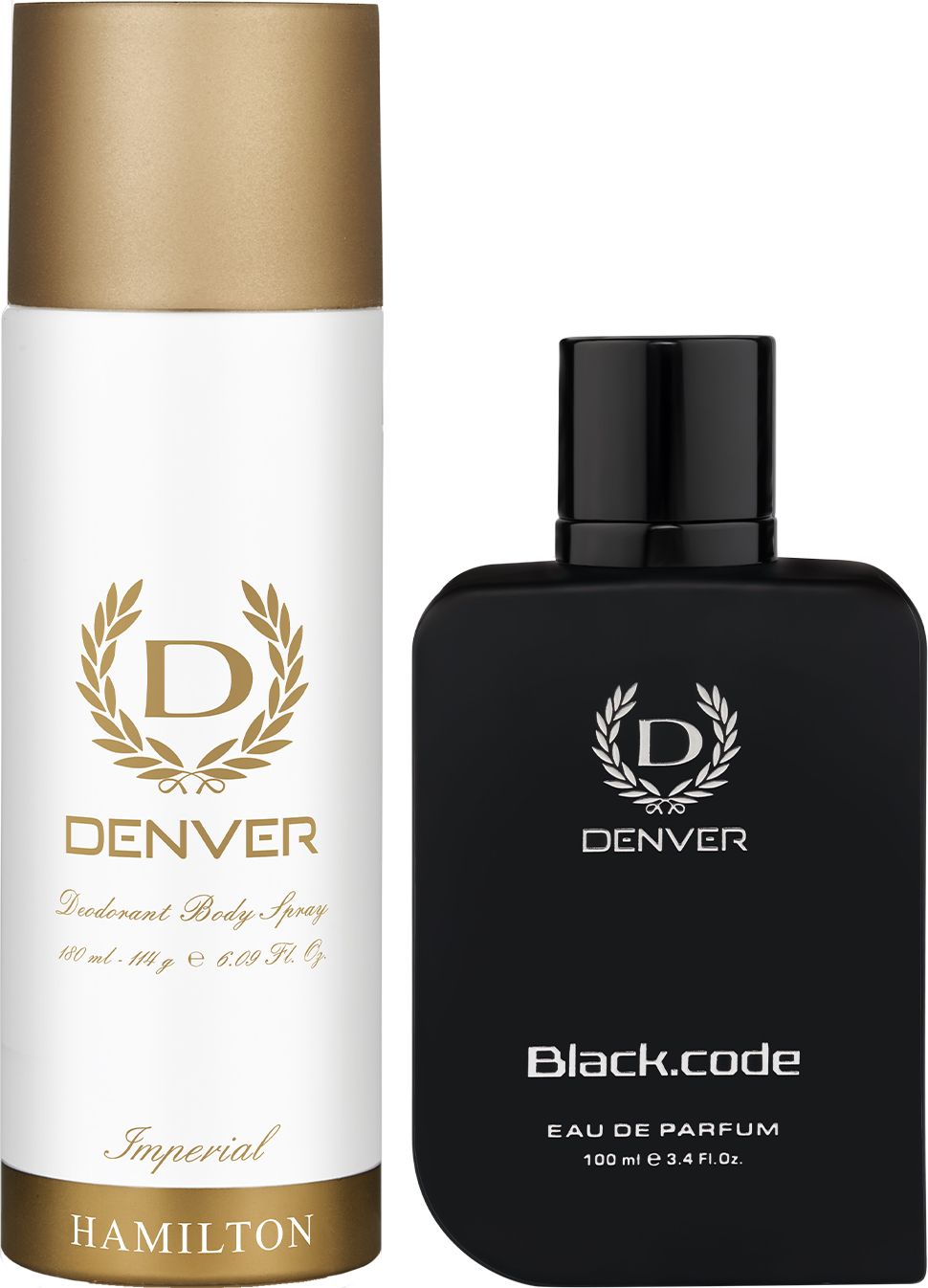Black Code Eau De Parfum 100 ml & Imperial 180 ml Deodorant Spray - For Men-image-8