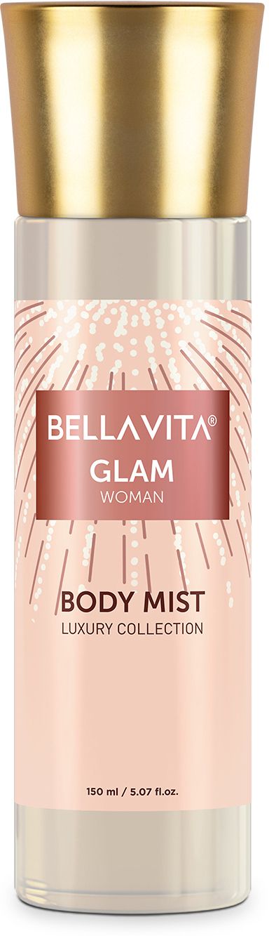 GLAM Woman Body Mist with Floral, Jasmine & Citrus notes|Long Lasting Fragrance| Body Mist-For Women