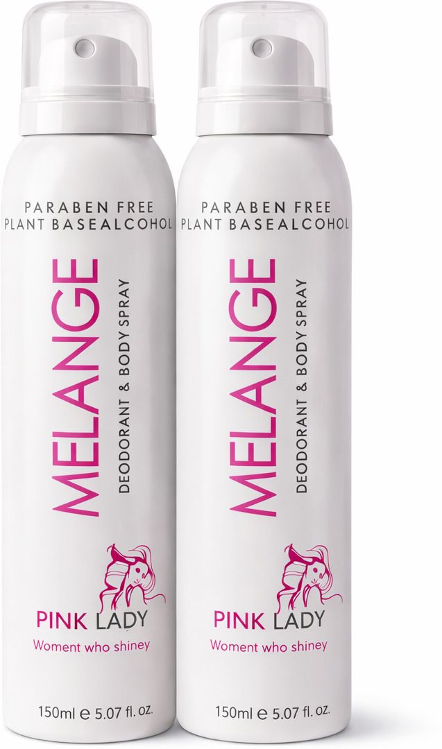melange Pink Lady Deo Spray Combo Pack of 2 Body Spray - For Women-picture-48