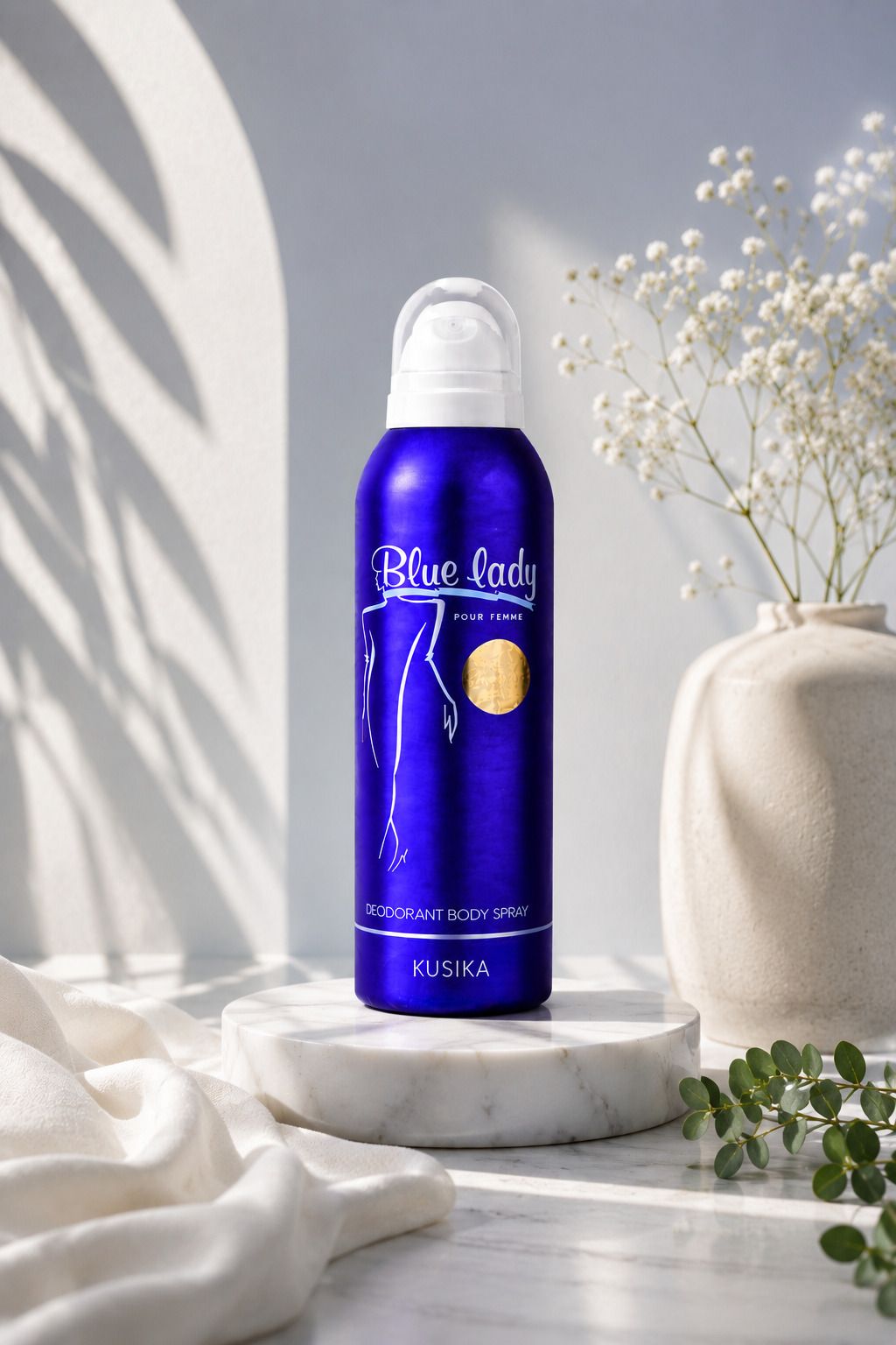 kusika Blue Lady Midnight Orchid Perfumed Body Spray Deodorant Spray - For Women-picture-37