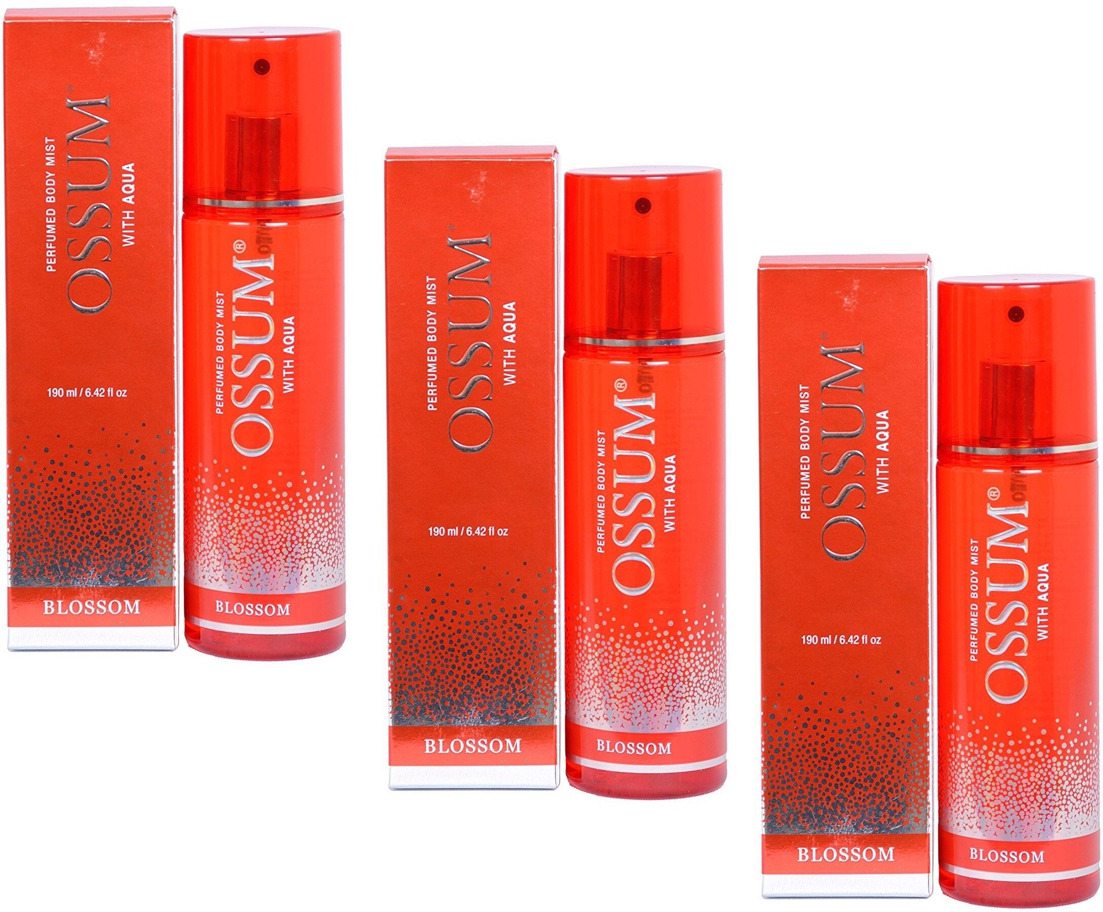 ossum BLOSSOM BODY MIST 190ML*3Pc BS*03 Body Mist-For Women-picture-22