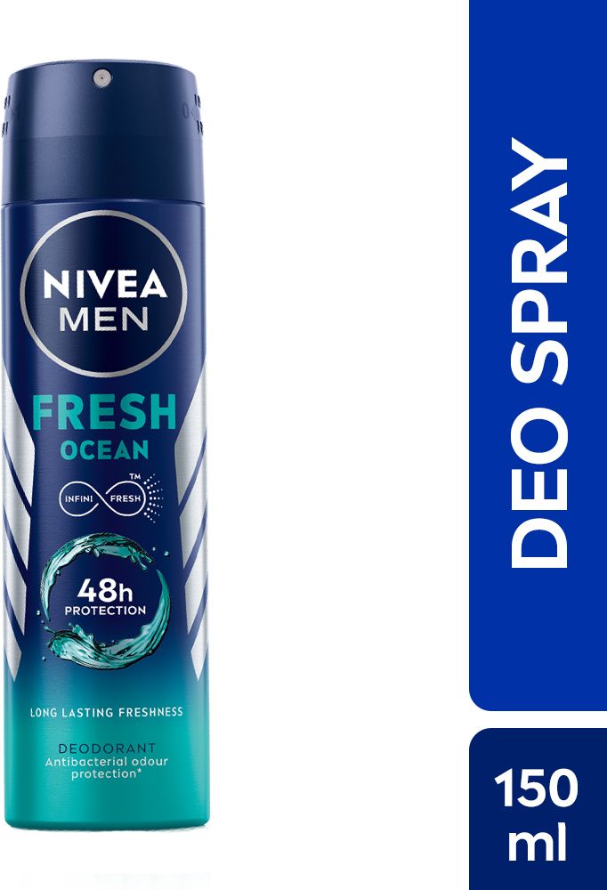 nivea men Fresh Ocean Deodorant Spray - For Men-picture-25