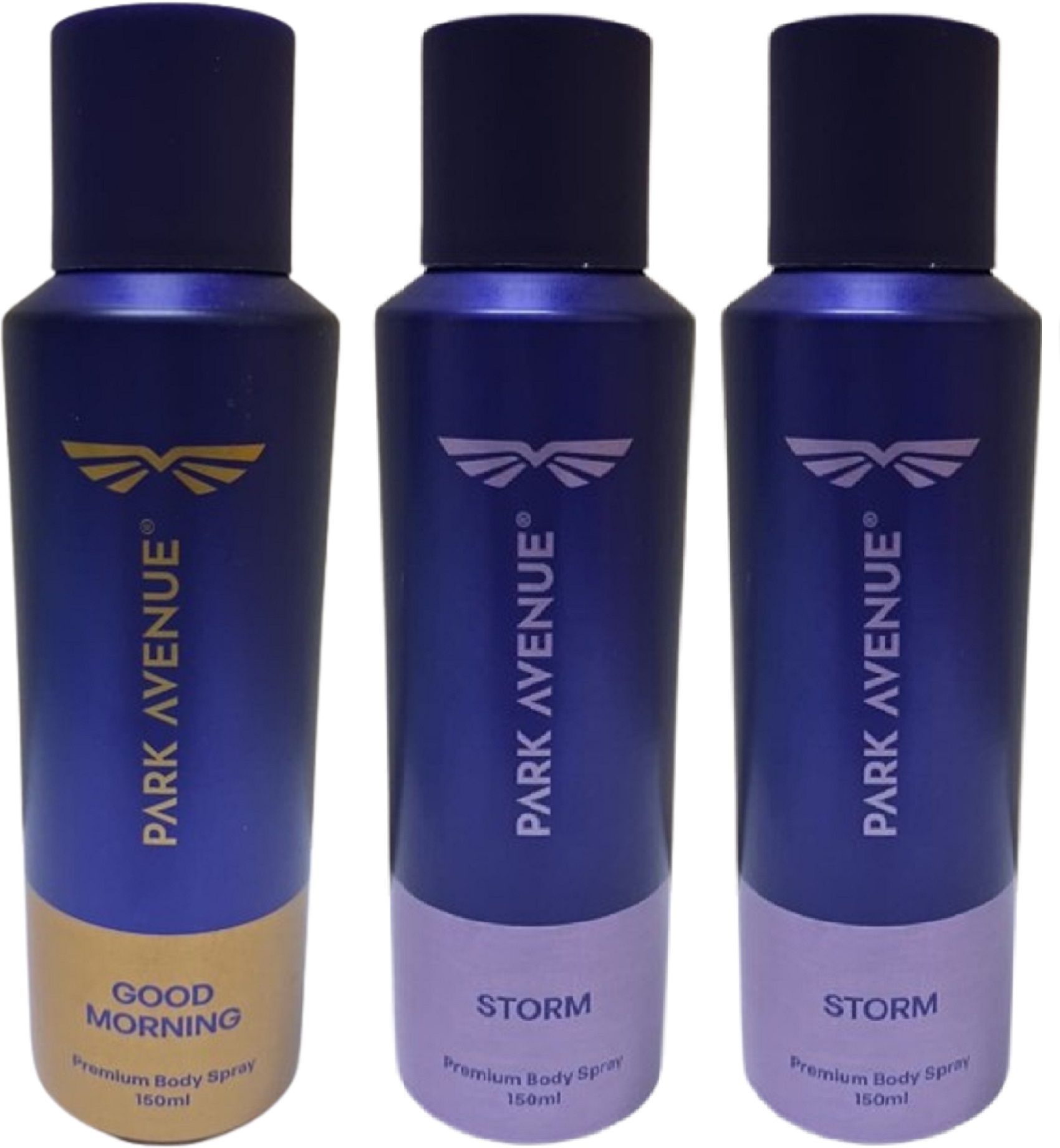 Good Morning(1 No) + Storm(2 nos) Deodorant Spray - For Men-image-40