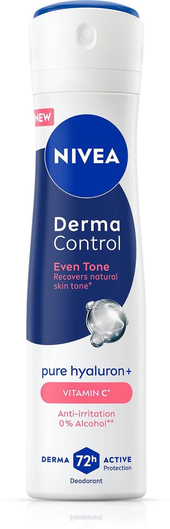 nivea Derma Control Eventone, 0%Alcohol, Hyaluronic Acid, Vitamin C, Brighter Underarm Deodorant Spray - For Women-picture-12
