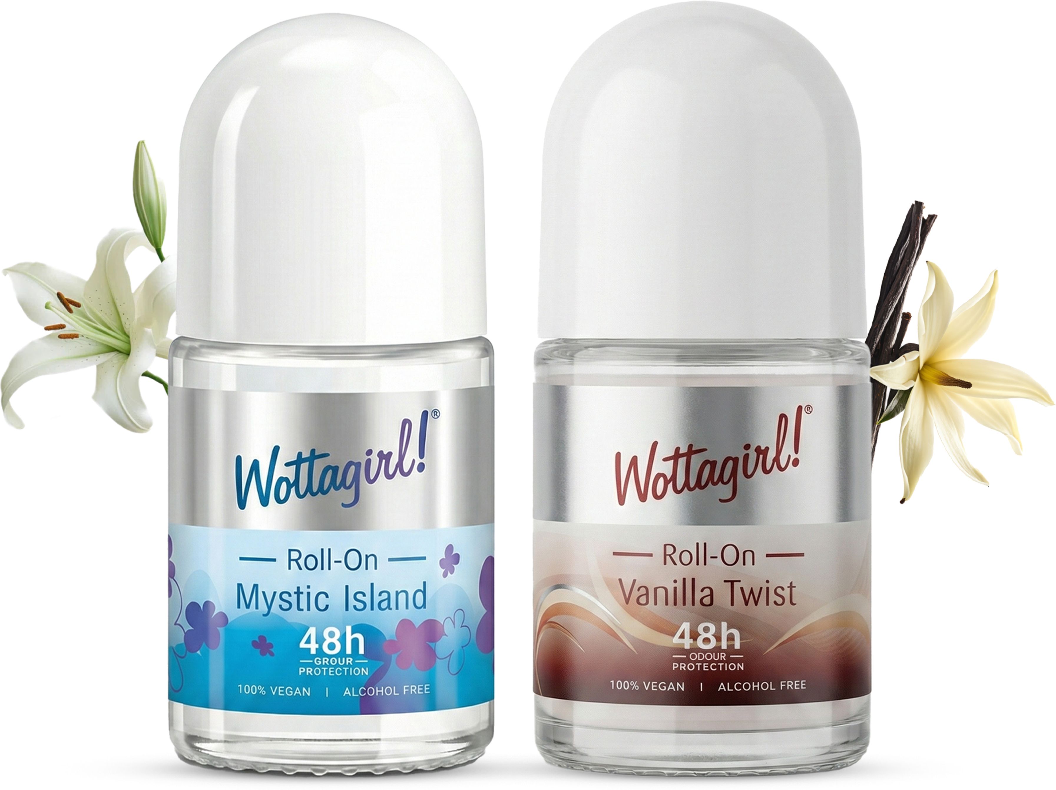 wottagirl Rollon Combo Mystic Island & Vanilla Twist Deodorant Roll-on - For Women-picture-24