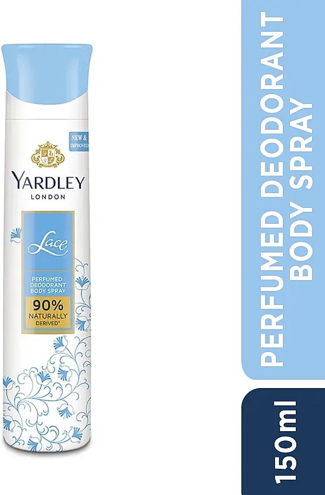 yardley london Lace Deo Deodorant Spray - For Women-picture-4