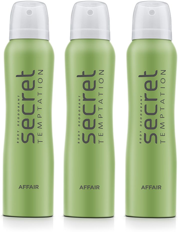 secret temptation Affair Deodorant Spray Long-Lasting Fragrance (160 ML each) Body Spray - For Women-picture-7