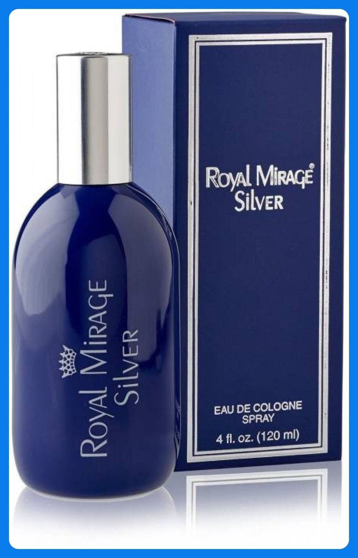 royal mirage Silver Eau De Cologne Spray For Men & Women -120ml Perfume Body Spray - For Women-picture-17