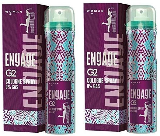 engage G2 Cologne Spray, Perfume Body Spray for Women, Skin Friendly, Deodorant Spray - For Women-picture-19