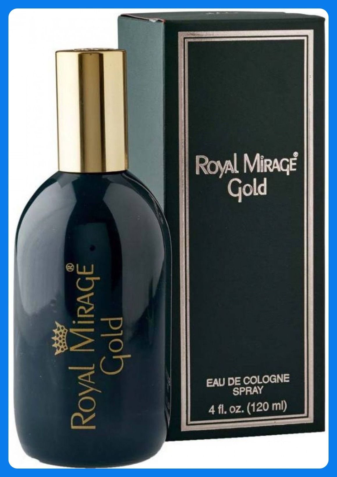 Gold Eau De Cologne Parfume For Men & Women -120ml Perfume Body Spray - For Women-image-0