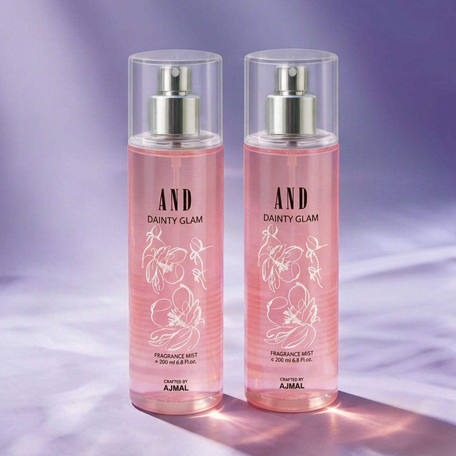 Dainty Glam Body Mist Pack of 2 Long Lasting Fragrance Body Mist - For Women-image-31