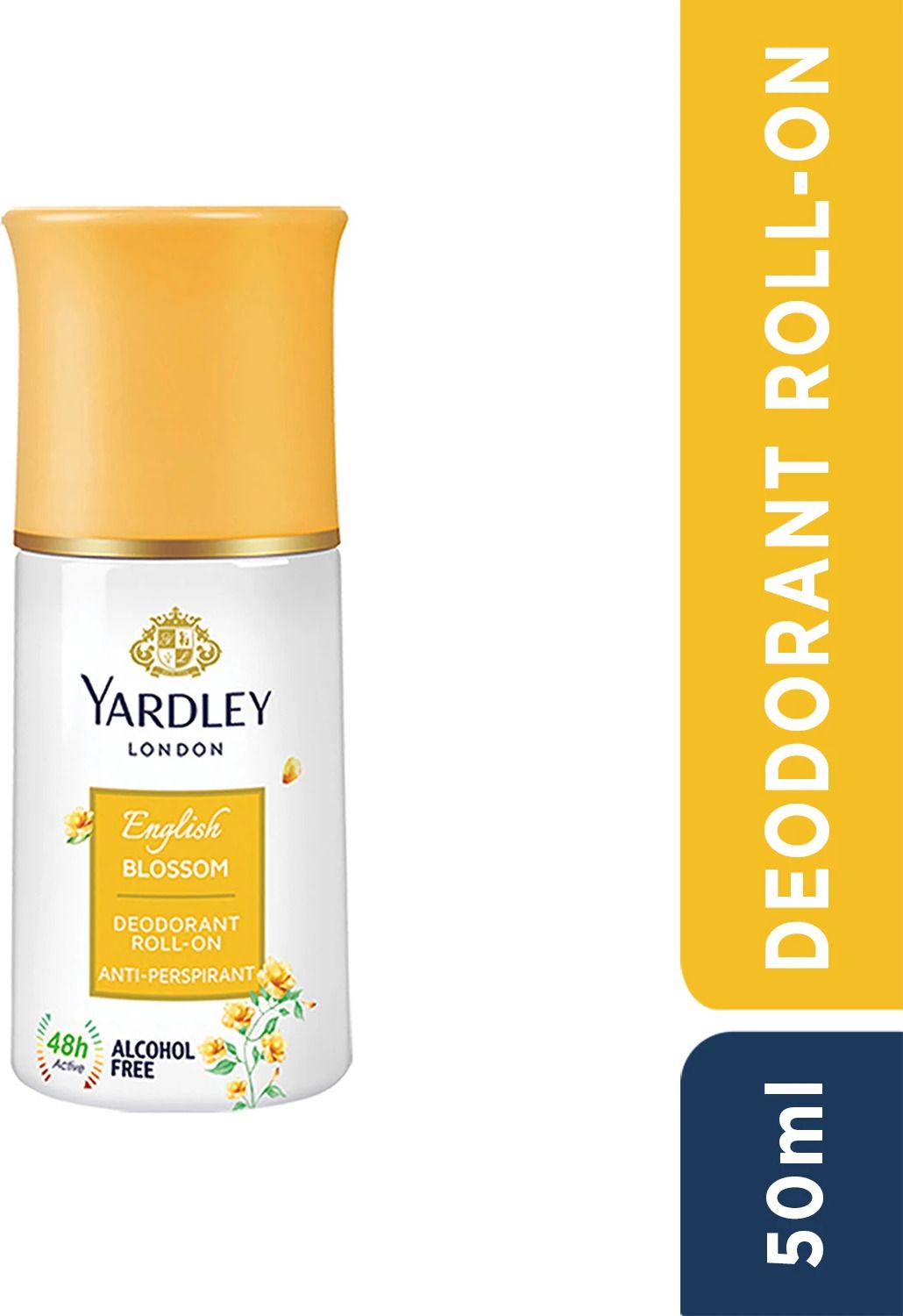 yardley london English Blossom Anti-Perspirant With 48-Hour Active Sweat Protection Deodorant Roll-on - For Women-picture-36