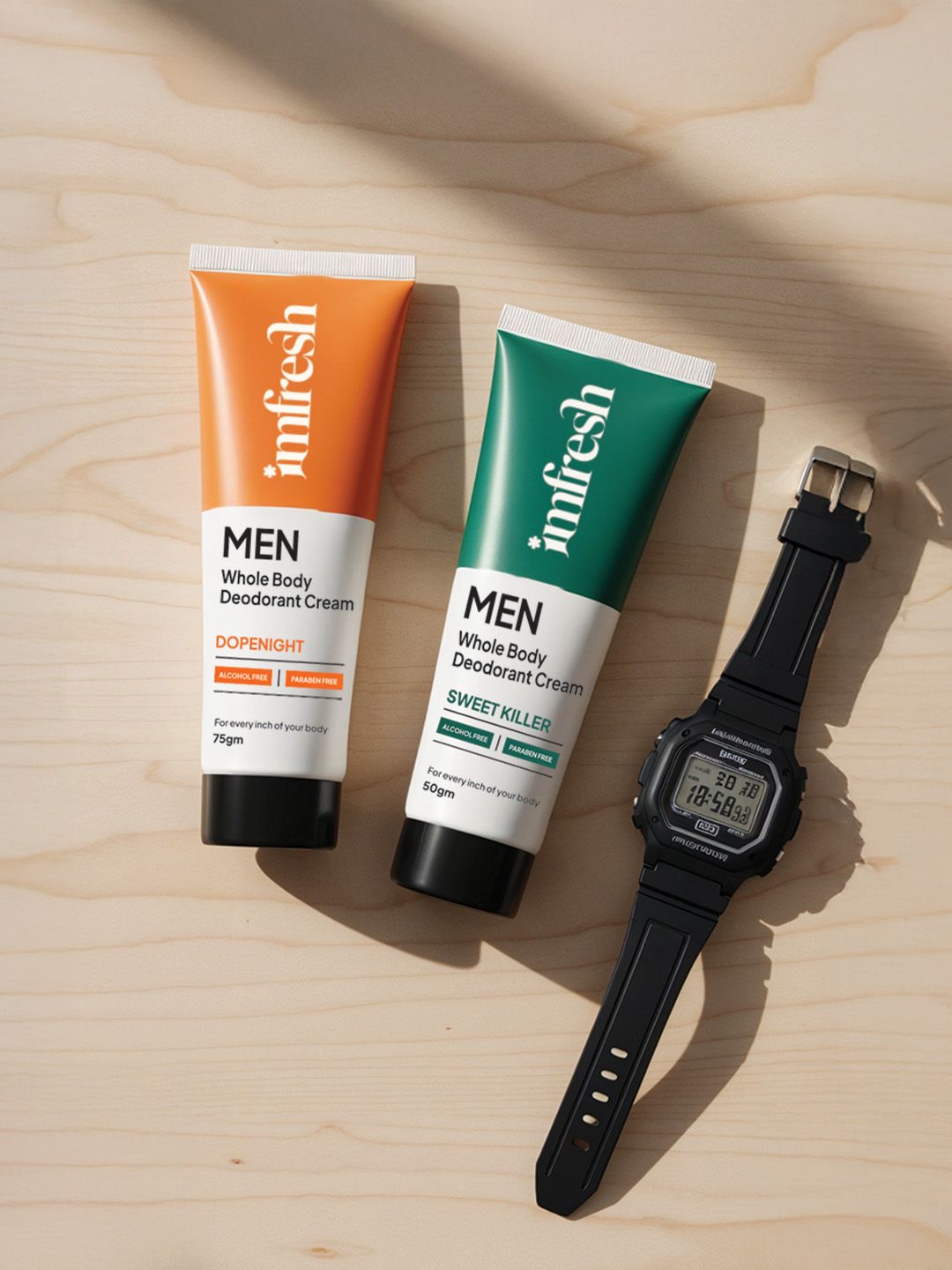 Men Cream (Sweet Killer) + (Dopenight) Deodorant Cream For Whole body Deodorant Cream - For Men