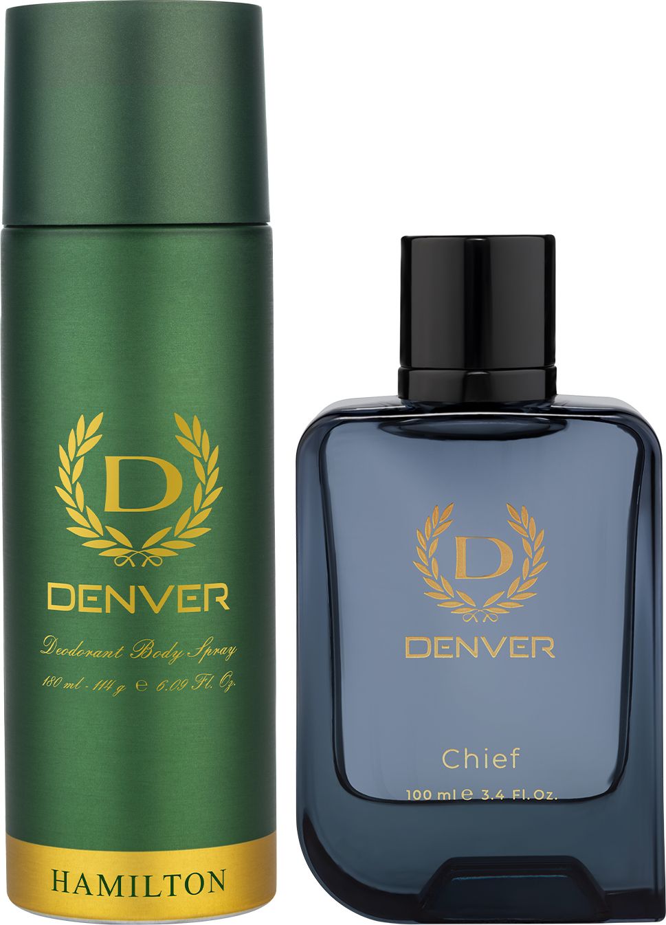 Chief Premium Long Lasting Eau De Parfum 100 ml & Hamilton 180 ml Deodorant Spray - For Men-image-4