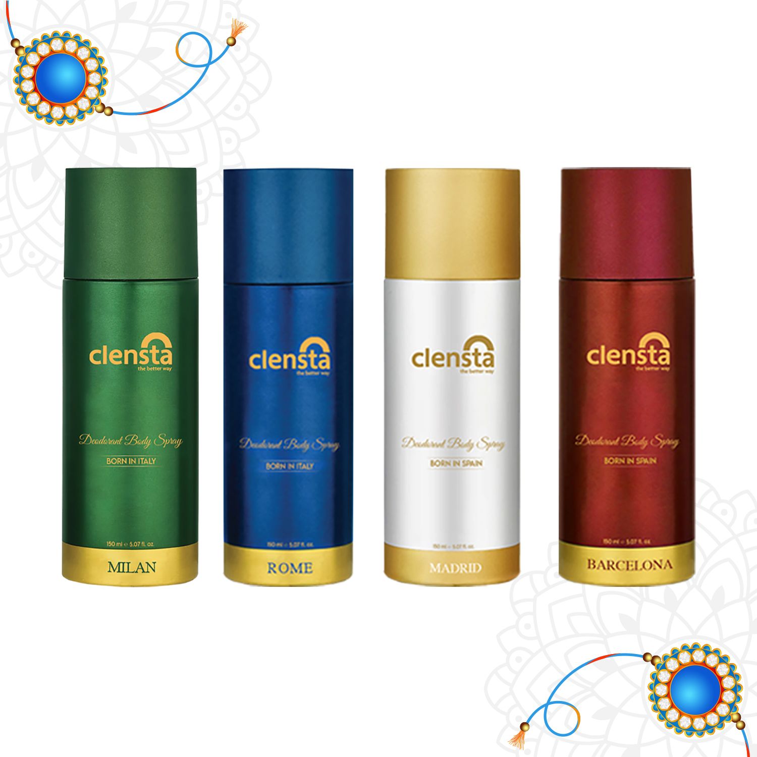 clensta Deodorant for Men Combo Body Spray, Long Lasting, Rakhi Gift for Brother Deodorant Spray - For Men-picture-28