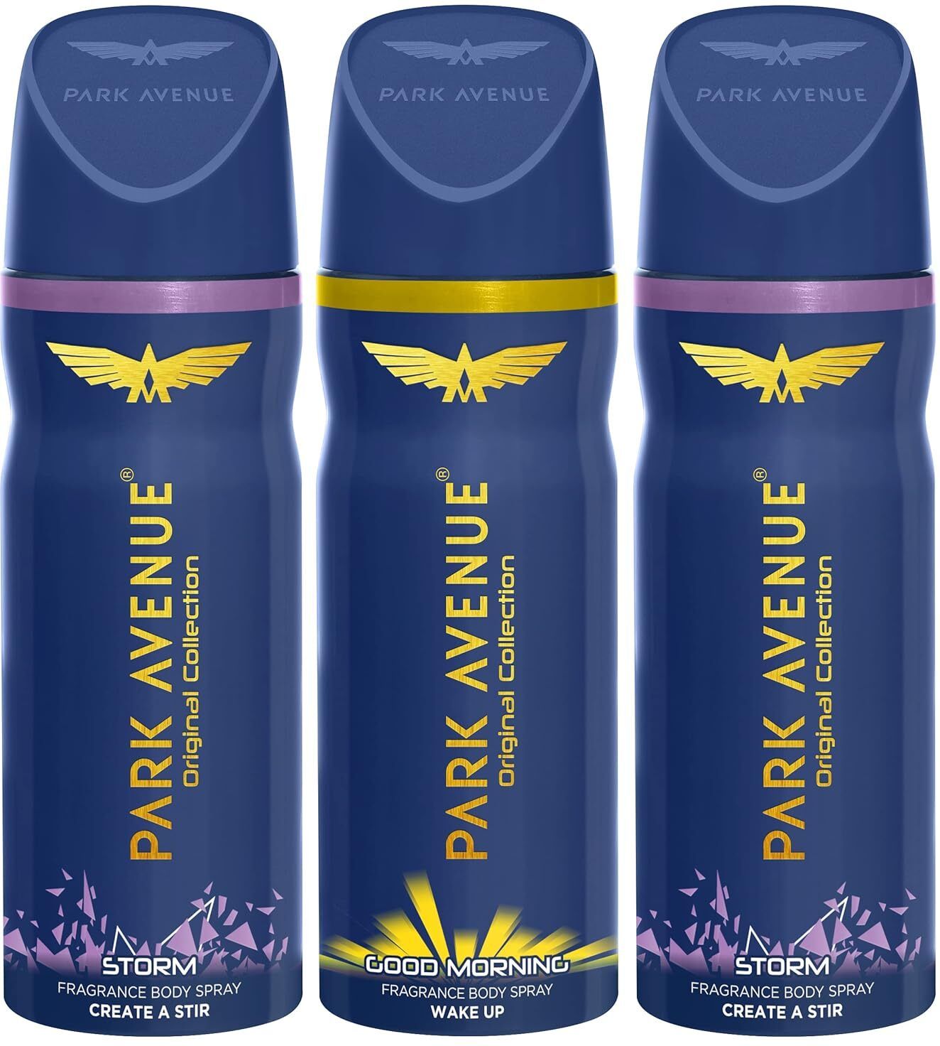 Deodorant For Men | Fresh Long-Lasting Aroma Good Morning & Storm | 150Ml Each Deodorant Spray - For Men-image-33