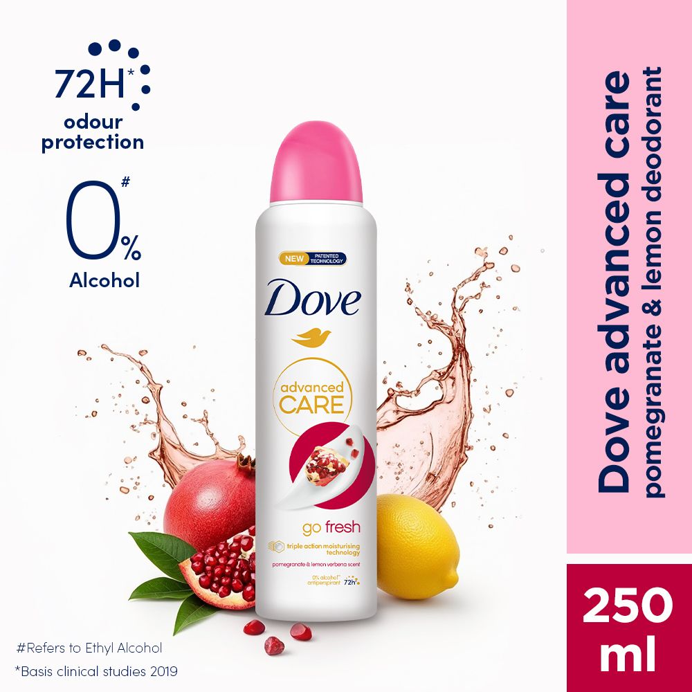 Advanced Care Pomegranate Deodorant for Women Deodorant Spray - For Women