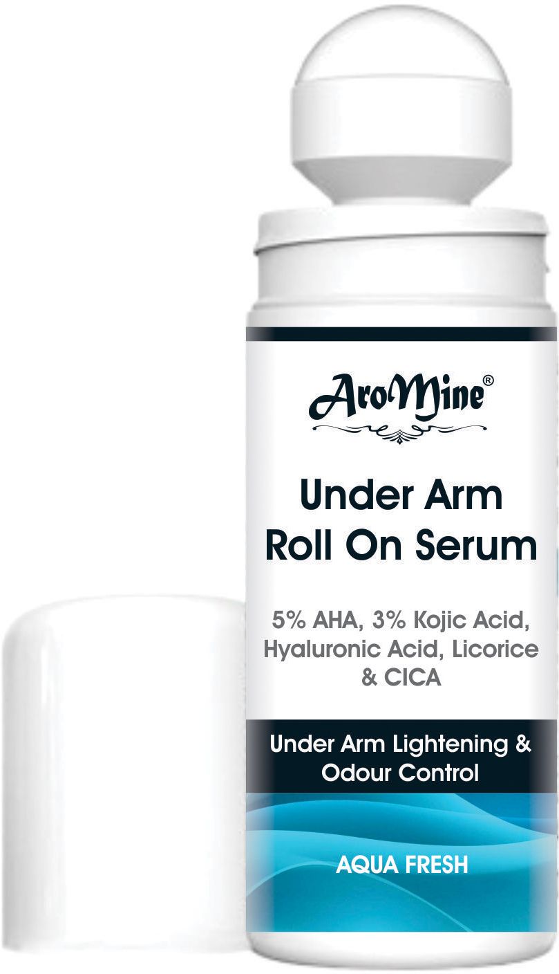 Underarm Roll On Serum-5% AHA, 3% Kojic Acid For Aqua Fresh Fragrance Deodorant Roll-on-For Women-image-21
