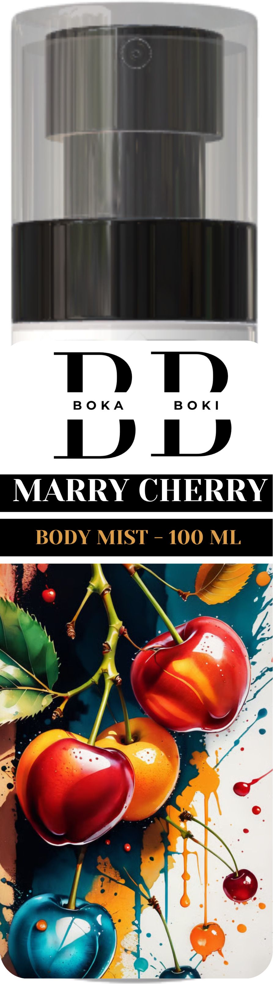 Marry Cherry Body Mist|premium Mist Spray for Women|Refreshing & Skin-Friendly Body Mist - For Women-image-5