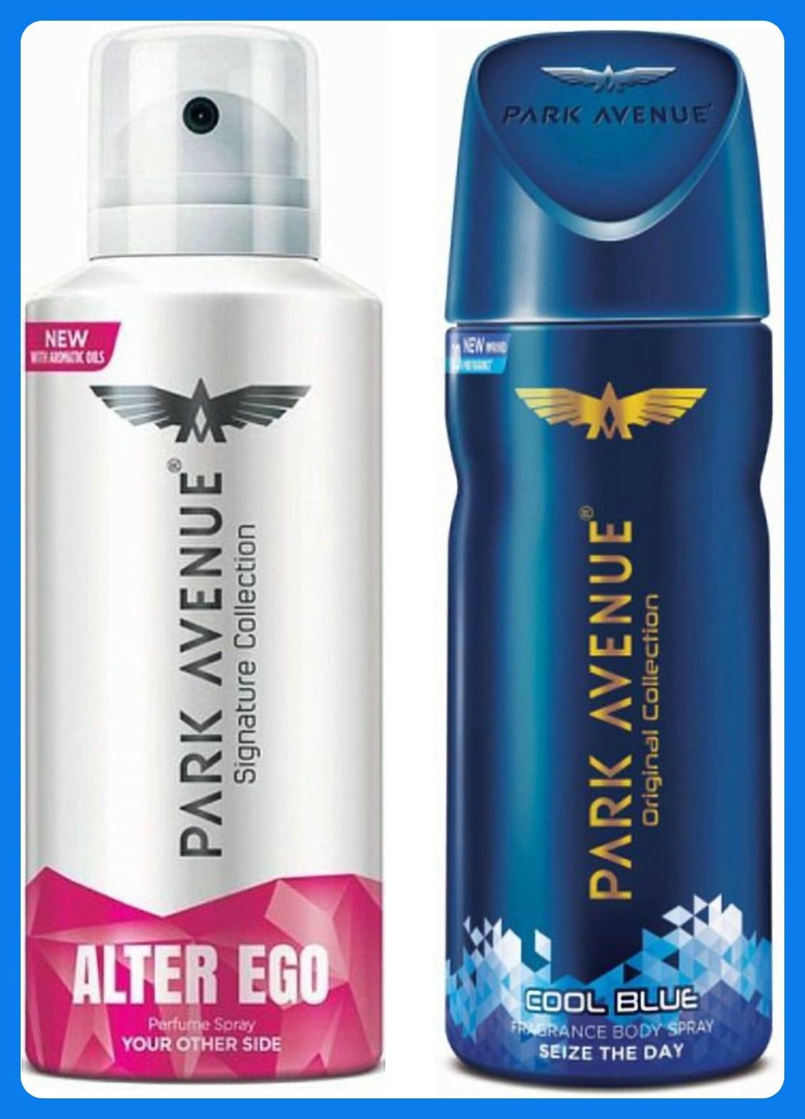 park avenue 1 Alter Ego & 1 Cool Blue Deodorant Spray - For Women-picture-37