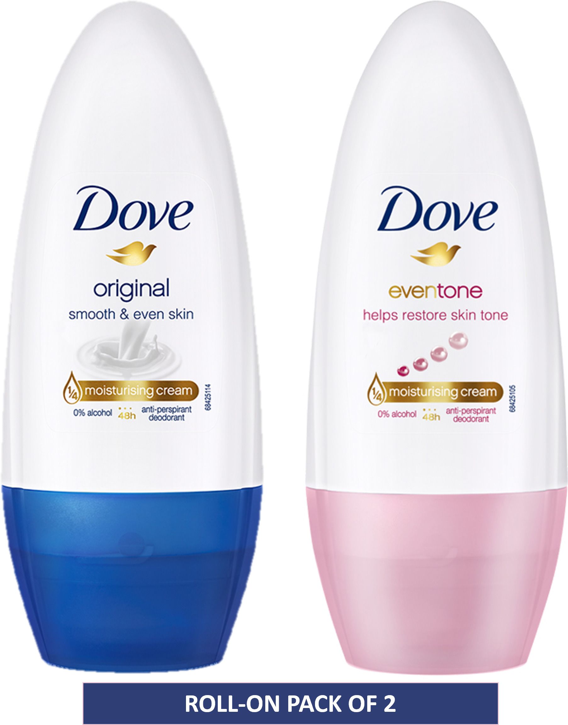 Original and Eventone Deodorant Roll-on-For Women
