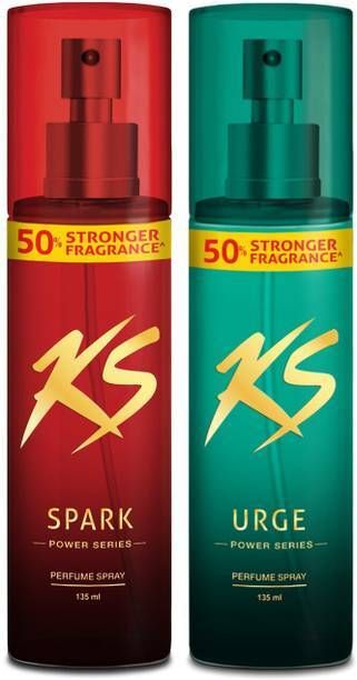 SPARK series Perfume Body Spray(135ml) pack of 2 Deodorant Spray - For Men-image-41