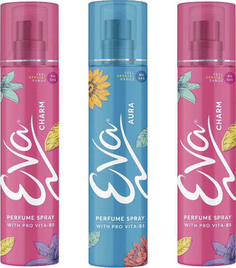 eva Aura & Charm No Gas Perfume Spray|(Mandarin Orange|Cashmere Wood|Fresh Citrus) Perfume Body Spray - For Women-picture-4