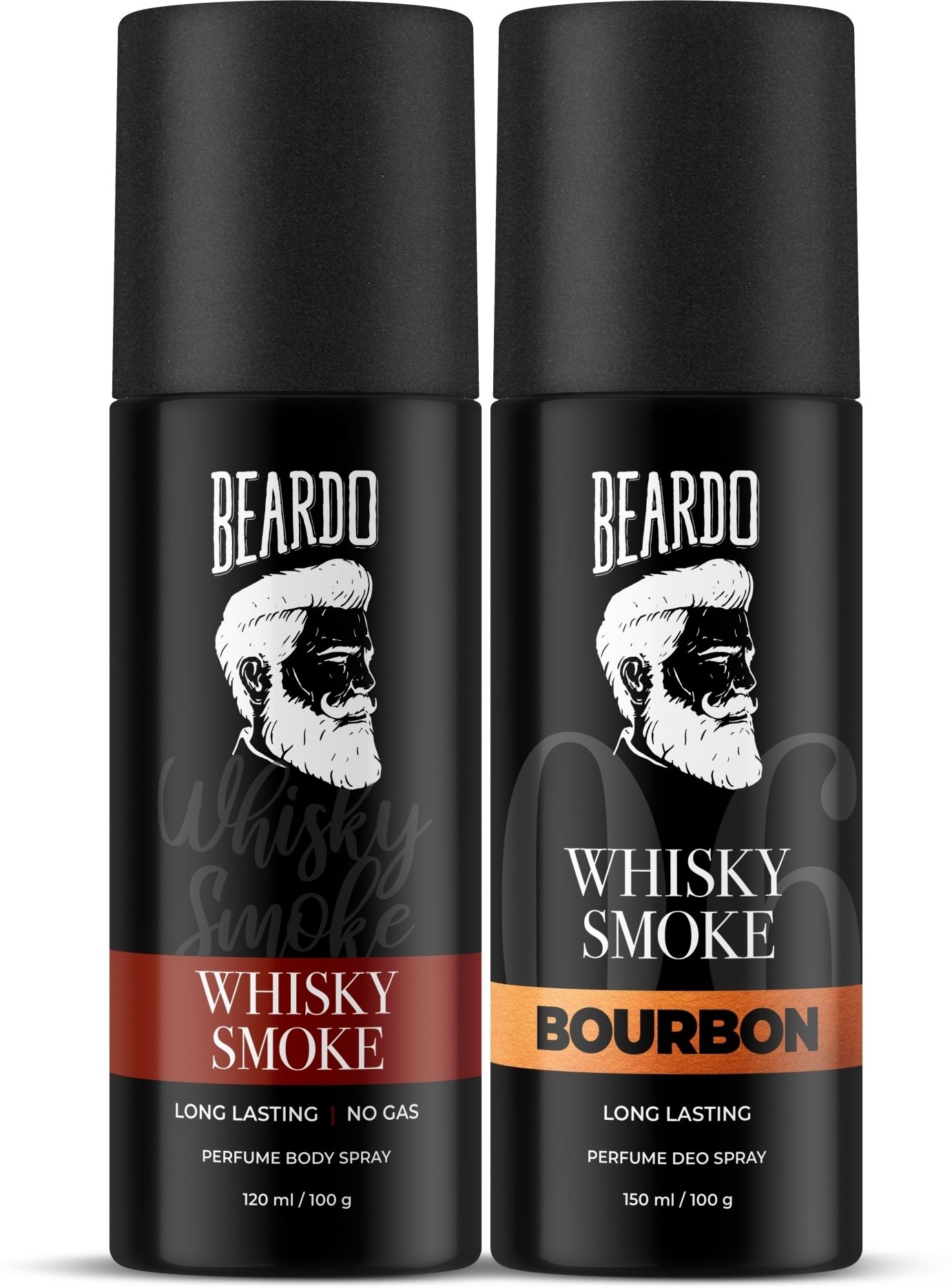 beardo Whisky Smoke & Bourbon Body Spray | Long Lasting Deo Sprays Combo Deodorant Deodorant Spray-For Men-picture-12