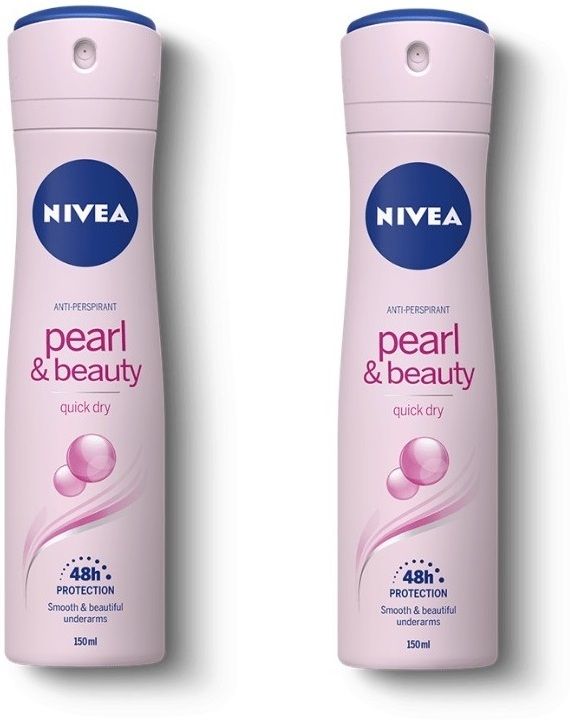 Pearl & Beauty Women Deodorant - Beautiful Underarms 150 ml Pack of - 2 Body Spray - For Women-image-0