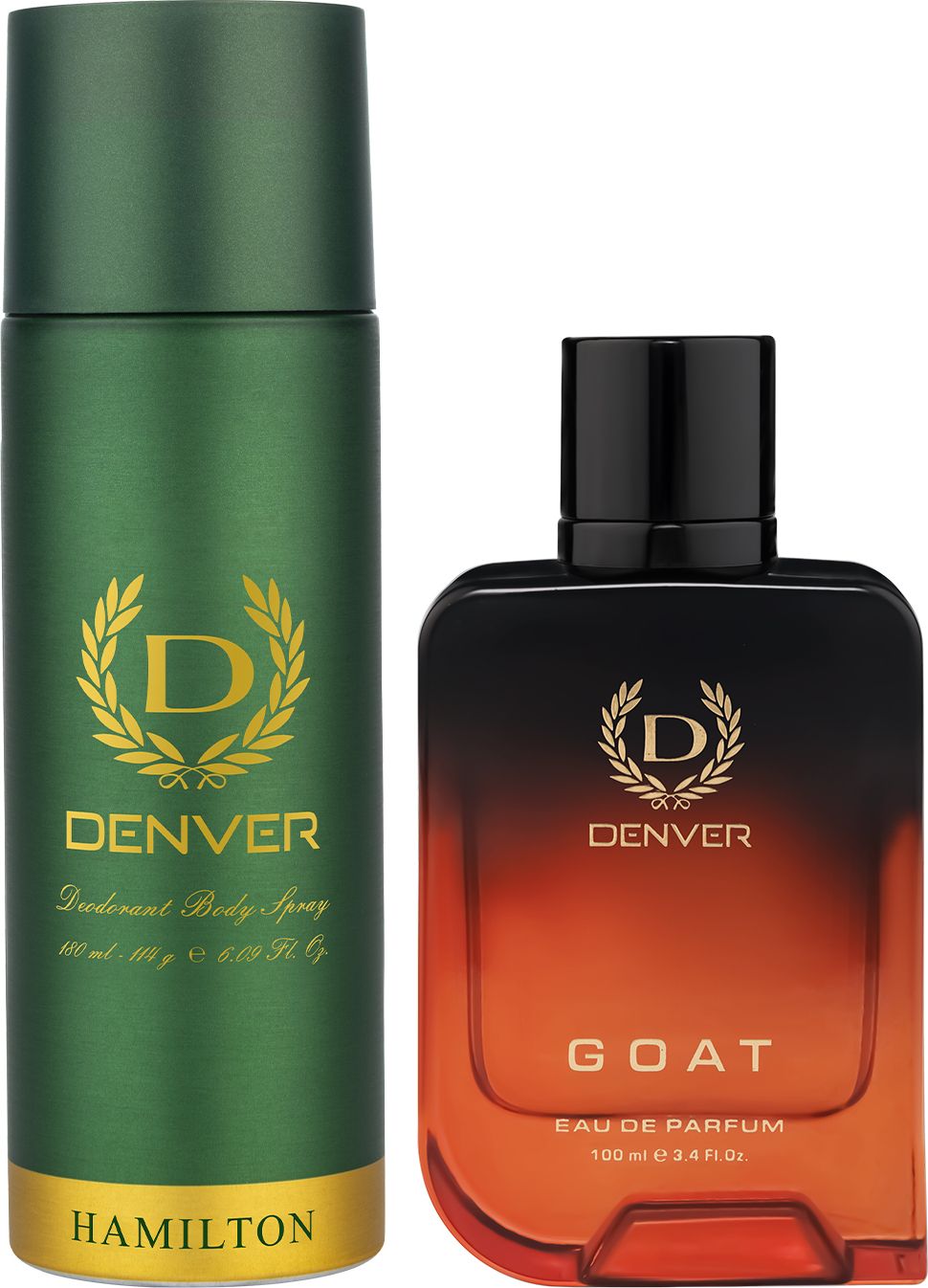 denver Goat Premium Long Lasting Eau De Parfum 100 ml & Hamilton 180 ml Deodorant Spray - For Men-picture-21