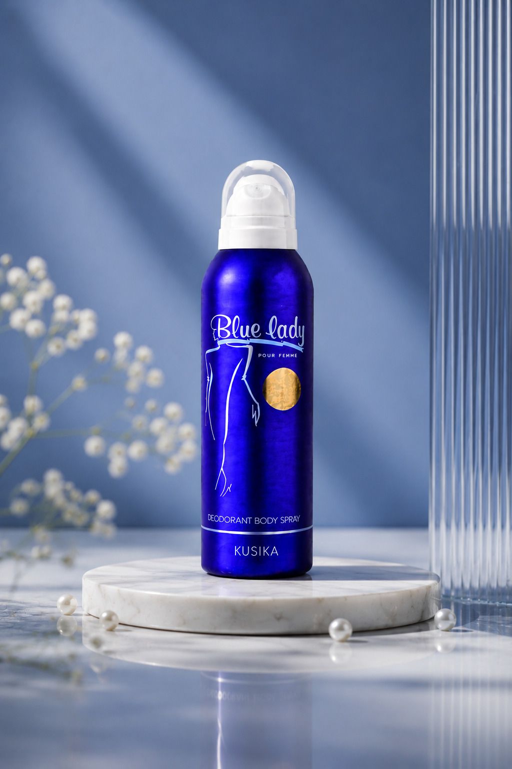 Blue Lady Mystic Violet Perfume Deo Deodorant Spray - For Women-image-21