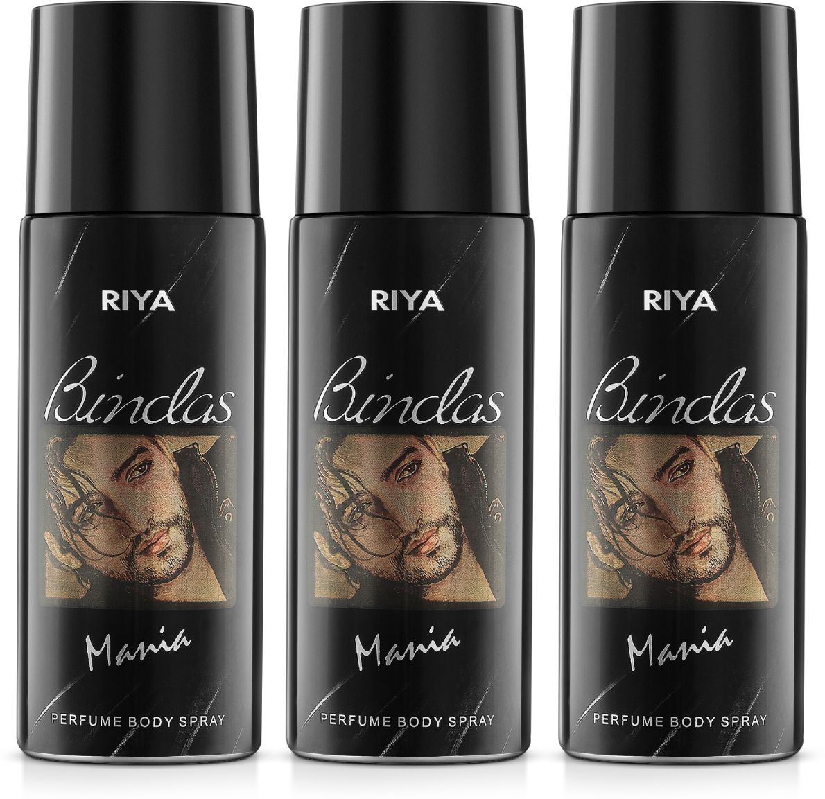 riya Bindas Body Spray Deodorant For Men's Pack Of 3 150 Ml Each Deodorant Spray-For Men-picture-26