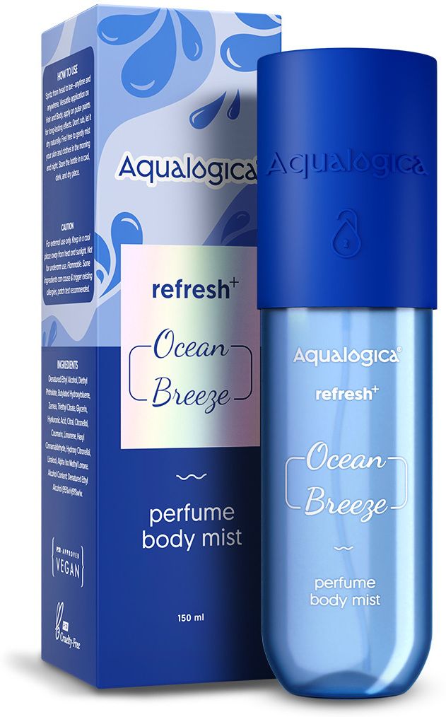 Refresh+ Ocean Breeze Perfume Body Mist | Double Duty Hair & Body Mist-For Women-image-9