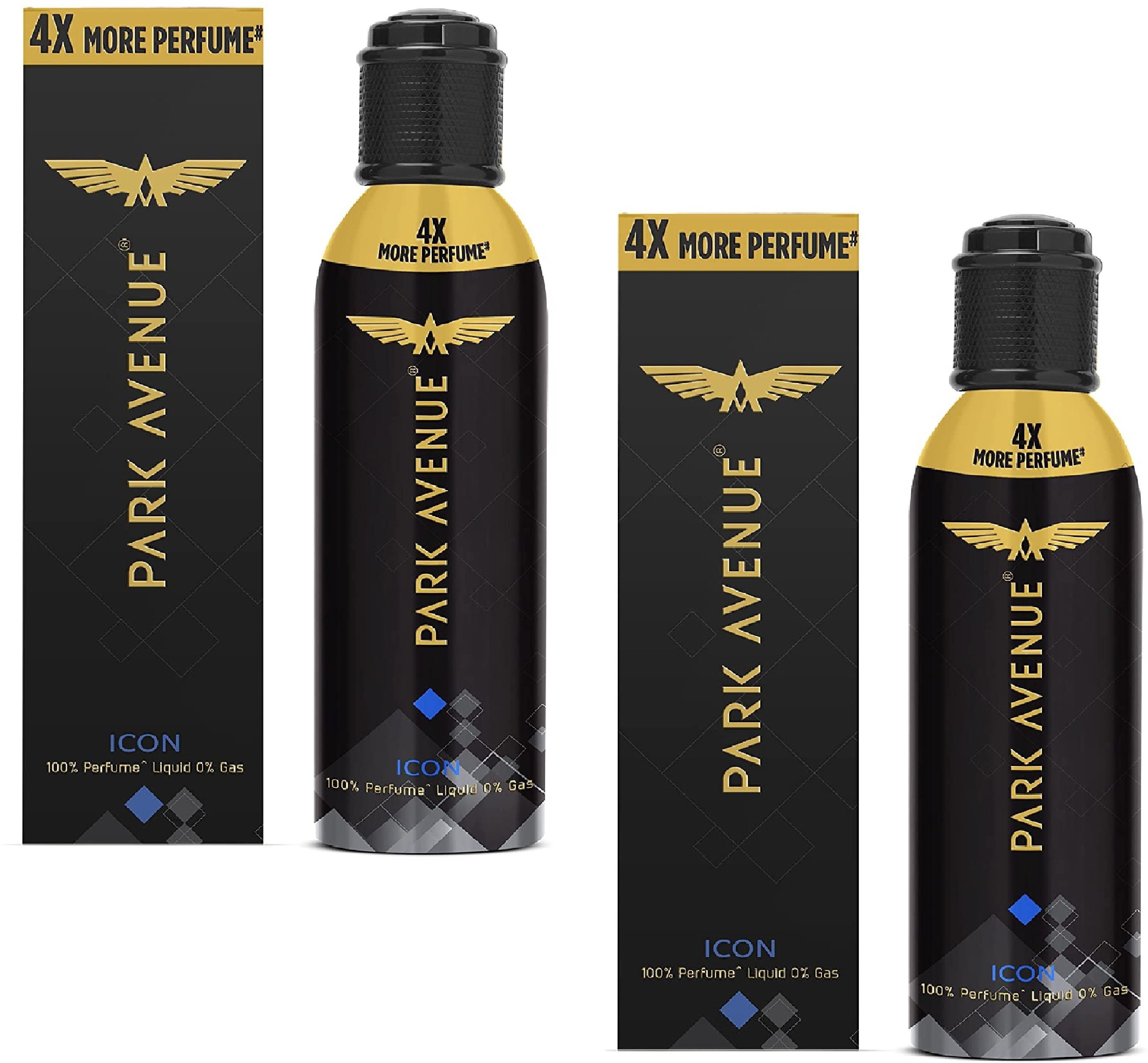 ICON NO GAS PREMIUM PERFUME 130ML COMBO OF 2 Deodorant Spray - For Men-image-29