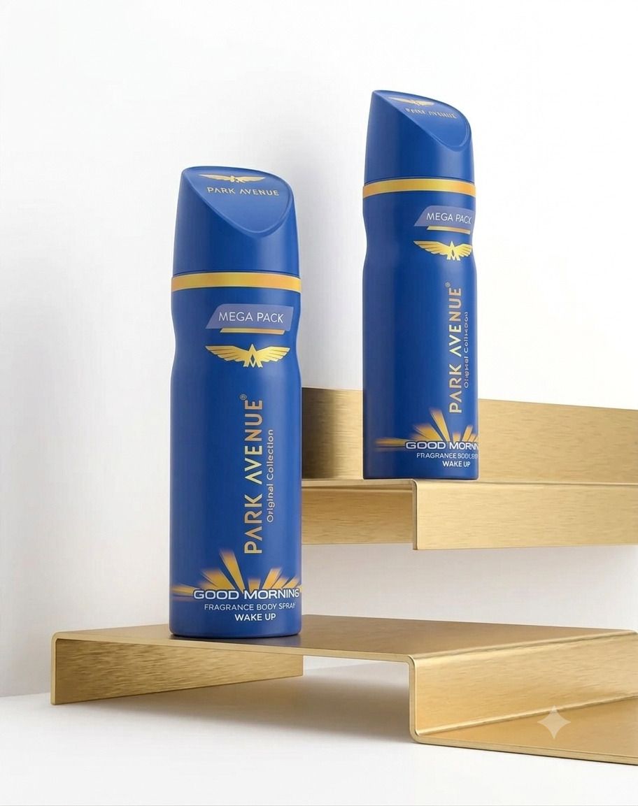park avenue Morning Freshness Body Spray for Men, Pack of 2 Deodorant Spray - For Men-picture-17
