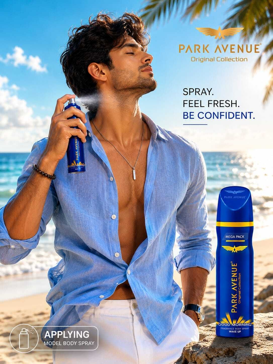 Good Morning Everyday Confidence Premium Body Spray for Men Deodorant Spray - For Men-image-14