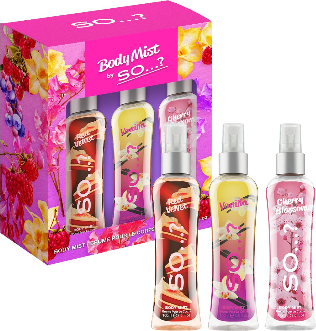Lusciuos Trio Gift set 300ml Body Mist BY SO..? | Uk's No1 Body Mist Body Mist - For Women-image-38