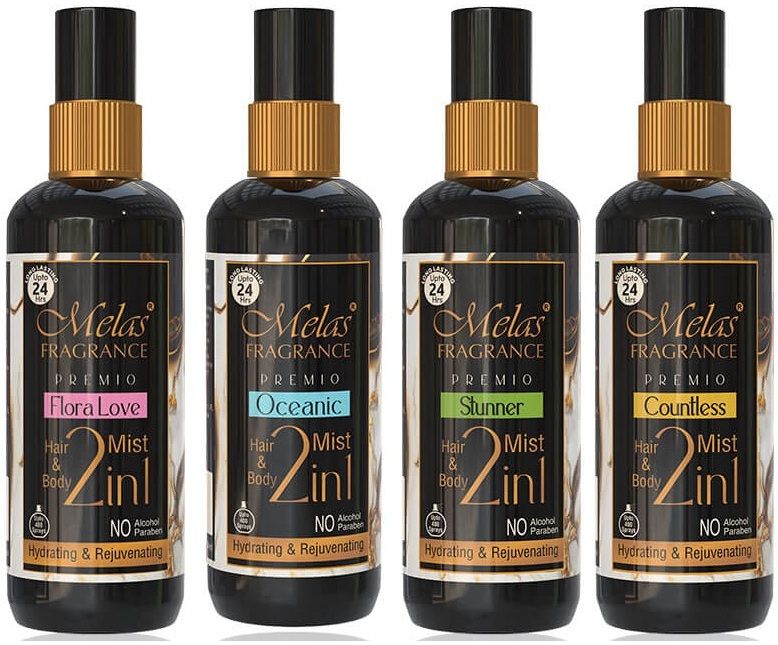 Hair&Body Perfume Mist-FloraLove,Oceanic,Stunner,Countless |Long Lasting Perfume Body Mist - For Women-image-22