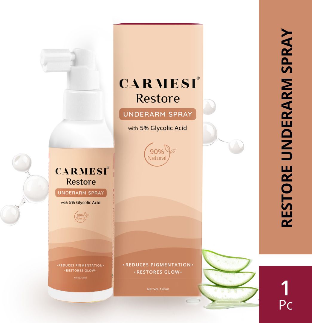 Restore Underarm Spray With 5% Glycolic Acid, 120 ml | Reduces | Deodorant Spray - For Women-image-27