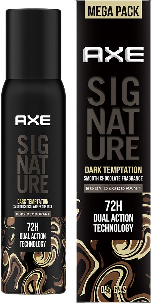 AXE Signature Dark Temptation Long Lasting No Gas Bo AXE Signature Dark Temptation Long Lasting No Gas Bo