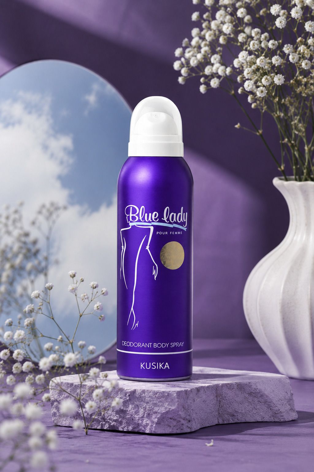 Blue Lady Pour Femme Premium – Fresh & Lasting Fragrance Deodorant Spray - For Women-image-19