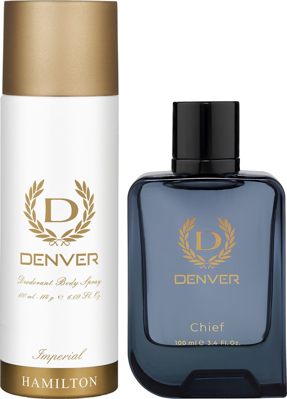 denver Cheif Premium Long Lasting Eau De Parfum 100 ml & Imperial 180 ml Deodorant Spray - For Men-picture-47
