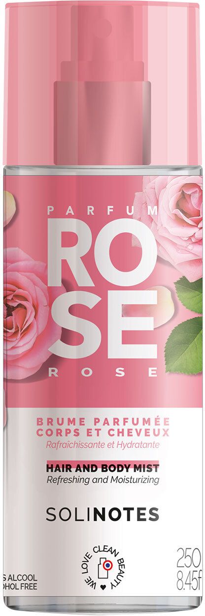 solinotes Rose Hair & Body Mist - For Women-picture-12