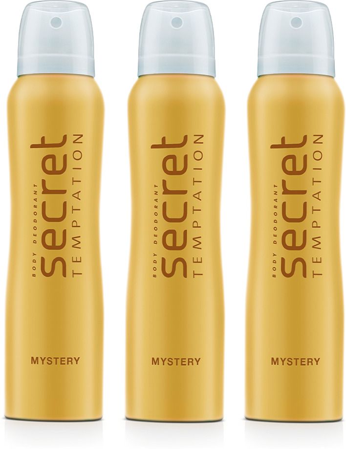 secret temptation Mystery Deodorant Spray for Women | Long-Lasting Fragrance (160 ML each) Body Spray - For Women-picture-13