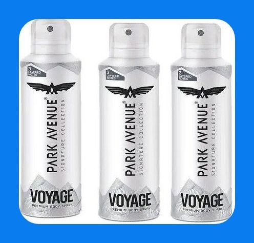 Voyage Body Spray 150ml*3Pcs Body Spray - For Women-image-16