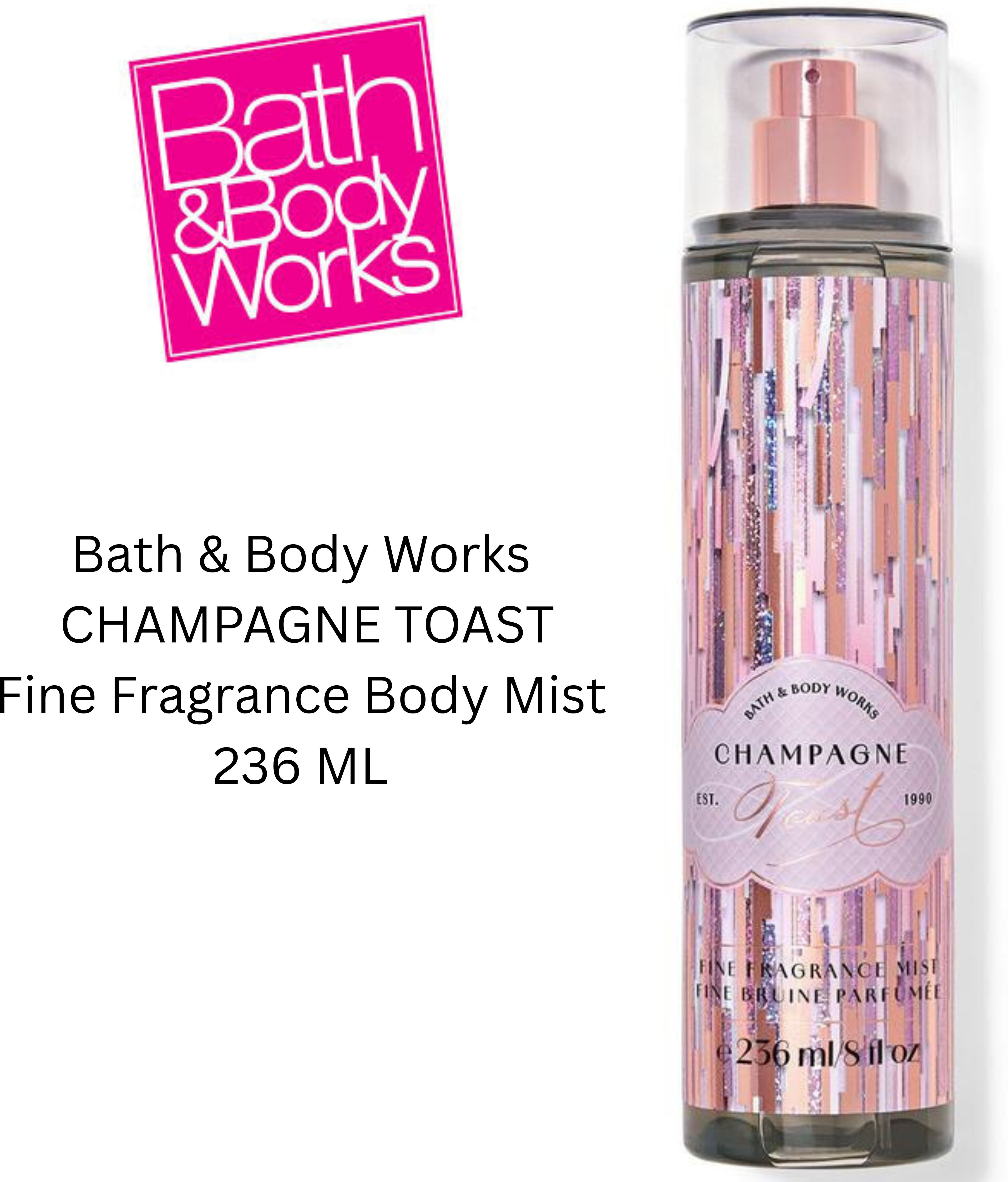 bath & body works Women Champagne Toast Fine Fragrance Mist Body Mist-For Women-picture-26