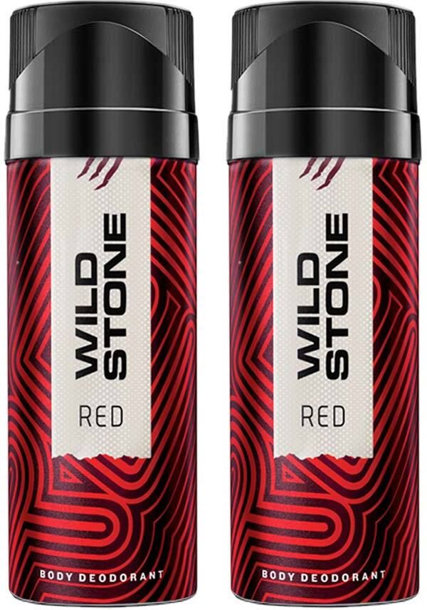 wild stone Red Deodorant Spray Pack of 2 Combo (150ML each) Deodorant Spray-For Men-picture-6
