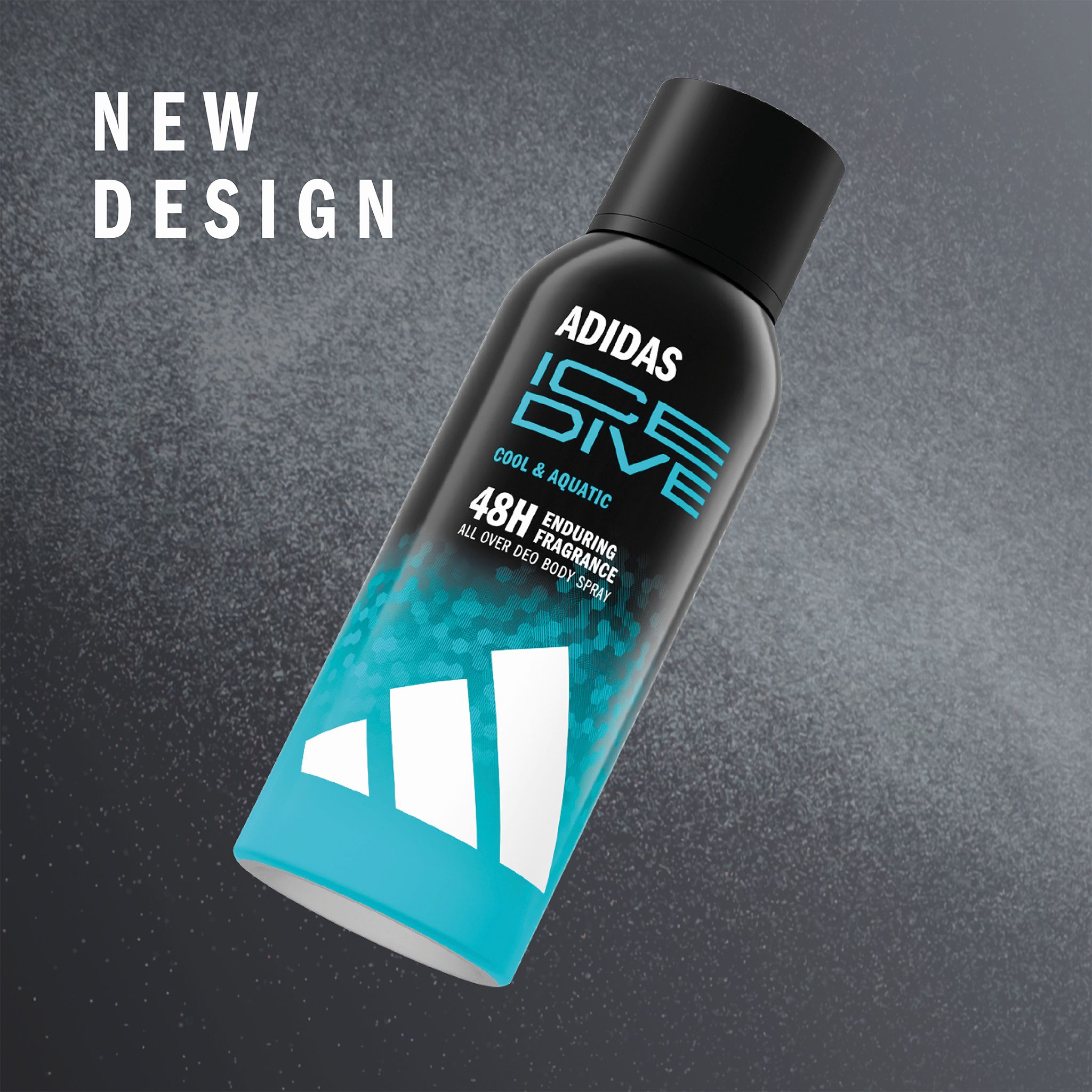 adidas Ice Dive Cool & Aquatic 48H All Over Deodorant Spray - For Men-picture-15