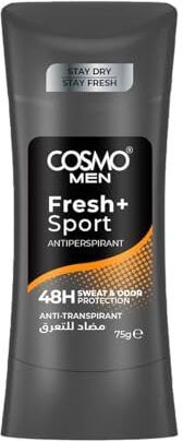 cosmo Fresh + Sport Men's Antiperspirant Stick, 75g, 48H Sweat & Odor Protection Deodorant Roll-on - For Women-picture-31